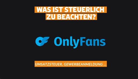 onlyfans schweiz steuern|Steuerberater für OnlyFans